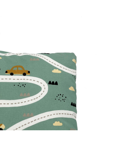 Cojín Infantil Pista 45x45cm - Diseño Divertido para Niños