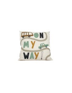 Cojín 45x45cm kids on my way