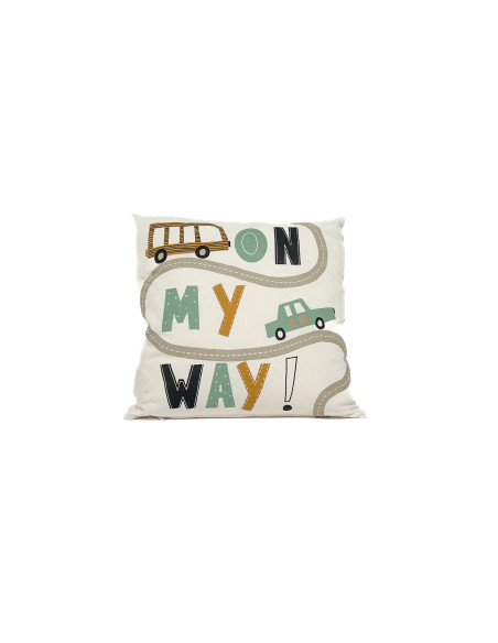 Cojín 45x45cm kids on my way