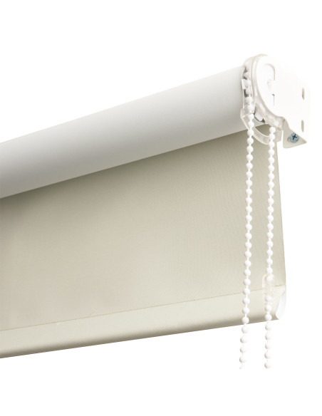 Cortina roller  60x180cm black out beige