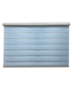 Cortina roller 150x180cm duo azul b606