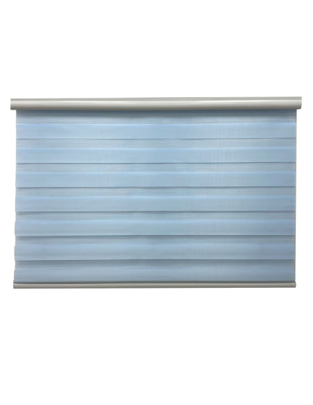 Cortina roller 150x180cm duo azul b606