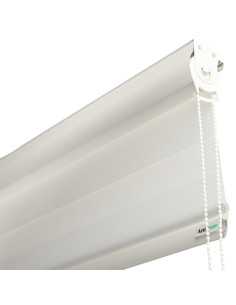 Cortina roller  80x180cm duo blanco cl96222 2