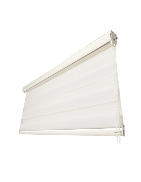 Cortina roller  80x180cm duo blanco cl96222