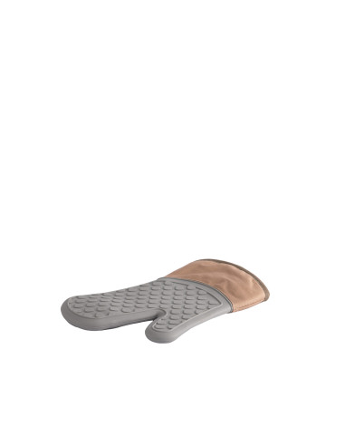 Guante de Cocina de Silicona Bicolor Rosa/Gris 27 cm