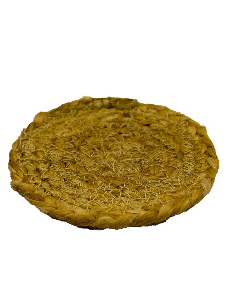 Set 4 posavasos yute 10x10cm