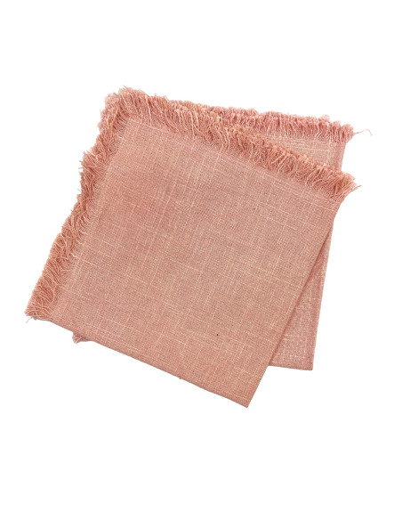 Set 2 Servilletas Rosado 45x45cm