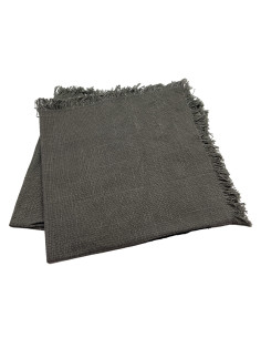 Set 2 Servilletas Gris 45x45cm 2