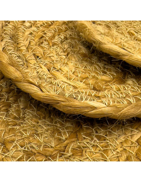 Set 4 posavasos yute 10x10cm