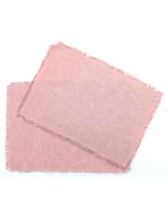 Set 2 Individuales 30x45cm rosado