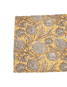 Individual 33x45cm flower print crudo 2