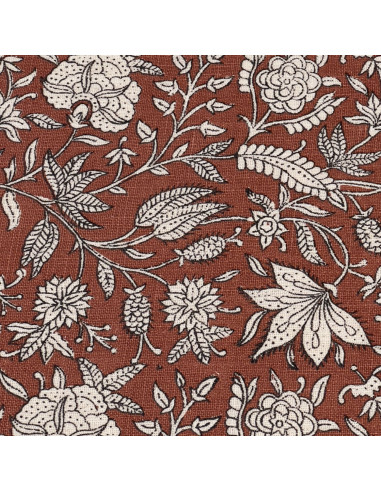 Individual Flor Roja 33x45 cm - Textil Comedor Decorativo