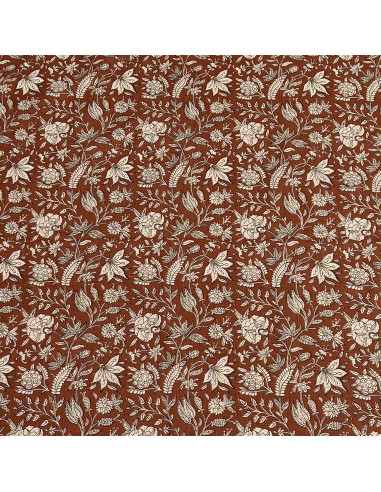 Mantel Flower Print Rojo 150x250cm - Decoración Comedor