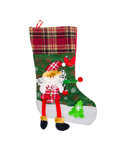 Bota navidad pascuero 37x24cm