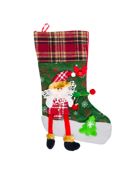 Bota navidad pascuero 37x24cm