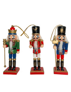 Cascanueces madera 12,5cm 3pcs