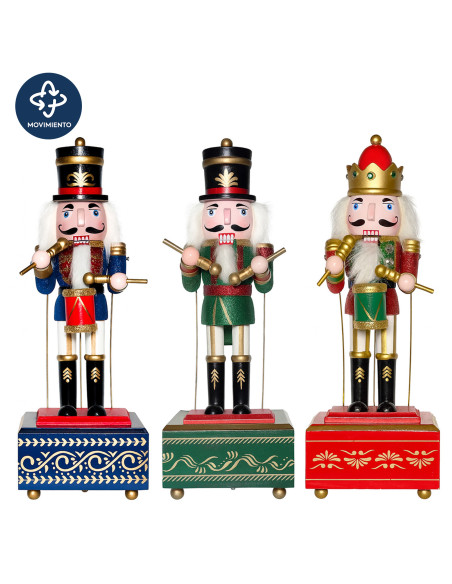 Caja musical cascanueces 33cm