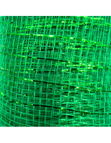 Malla Navidad Verde 52x915cm - Decoración Navideña