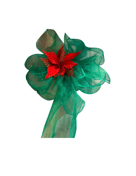 Malla Navidad verde 52x915cm
