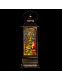 Farol navidad con luz y sonido 29cm 2
