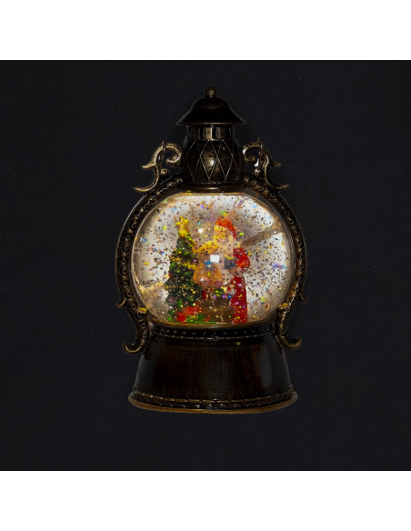 Farol navidad con luz y sonido 21cm