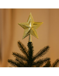 Estrella árbol navidad 16x12cm 2
