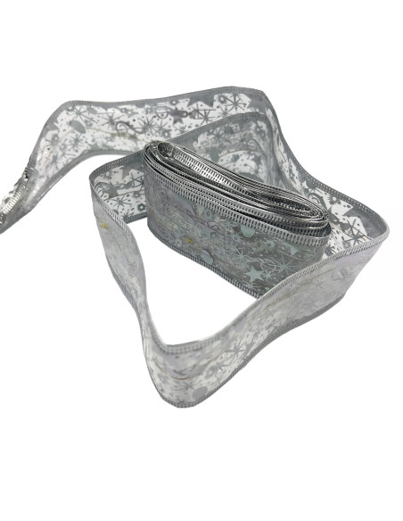 Cinta Led plateada luz cálida 500cm