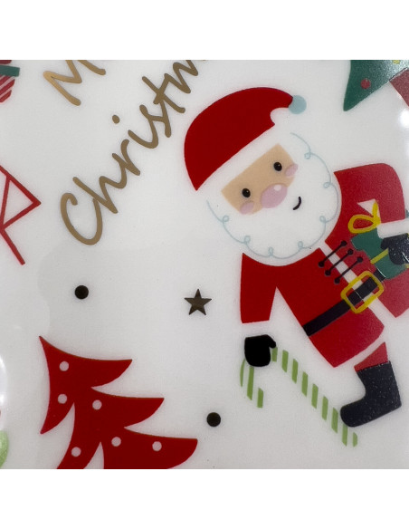 Pocillo navidad 23x22cm estrella