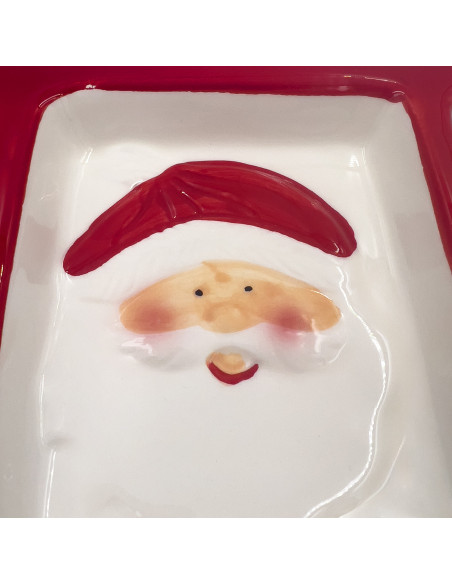 Pocillo navidad 28,5x12cm triple