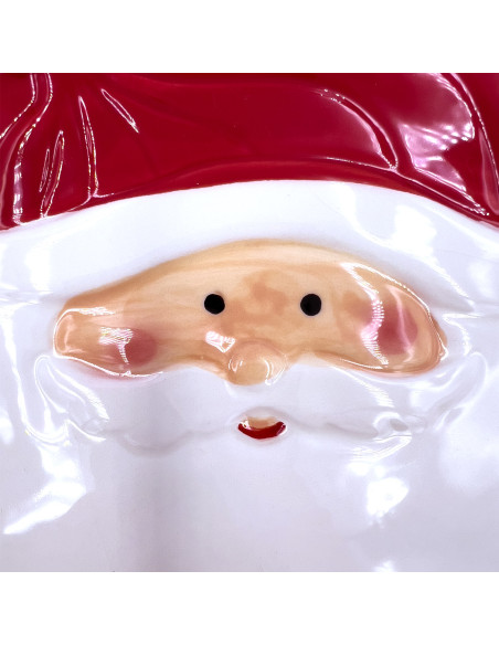 Plato navidad 21cm Santa