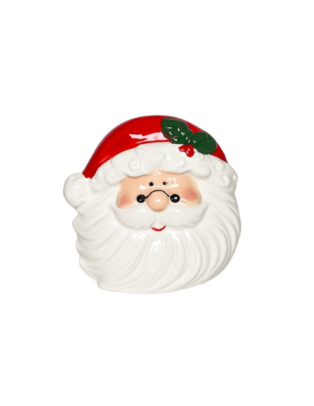 Porta servilleta navidad 11x10,5x8cm viejo pascuero