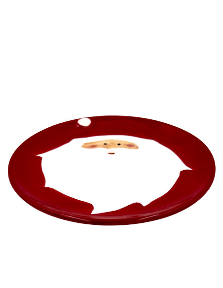 Plato navidad 21cm Santa
