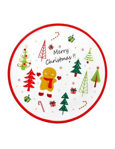 Plato navidad 22cm