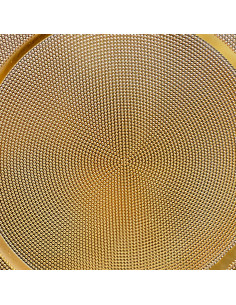 Plato melamina 33cm oro claro 2