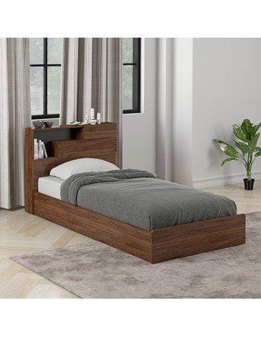 Cama 1 plaza Boegel café 190x91cm