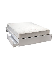 Cama 2 plazas Hantu 158x207cm