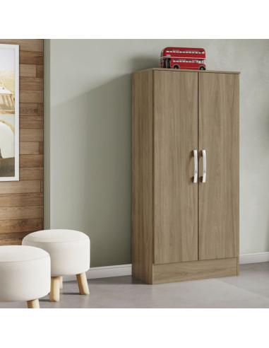 Closet 2 Puertas Bajo Multiuso Paulo - Mueble para Dormitorio