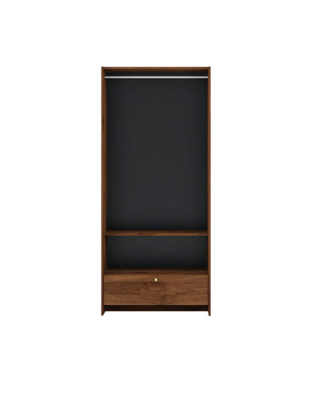 Closet 2 puertas Boegel café