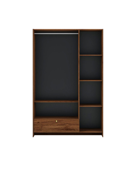 Closet 3 puertas Boegel café