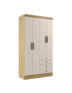 Closet 4 puertas Londres Canary/Off White