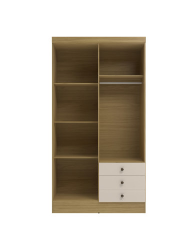 Closet 4 puertas Londres Canary/Off White