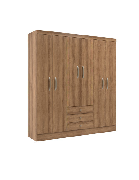 Closet 6 puertas Madrid Amendoa