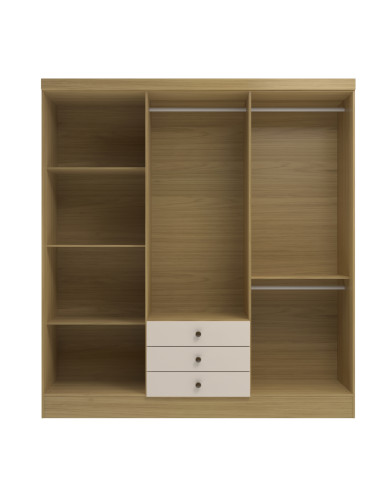 Closet 6 puertas Madrid Canary/Off White