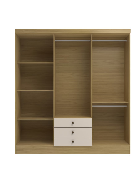 Closet 6 puertas Madrid Canary/Off White