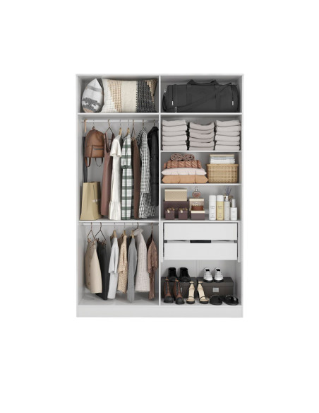 Closet 4 puertas modular 158cm