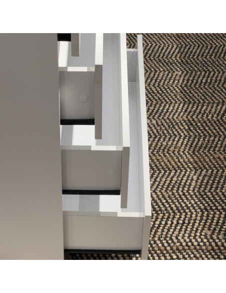 Cómoda Hantu 4 cajones con espejo