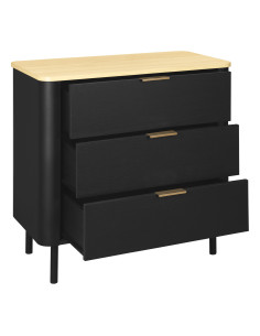 Cómoda Kairi 3 cajones 2