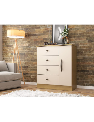 Comoda Lisboa Canary/Off white