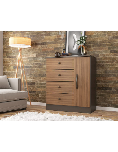 Comoda Lisboa Damasco/Nogal