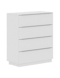 Cómoda Varese 4 cajones blanco